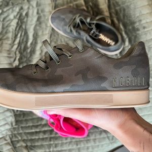 No Bull Camo Canvas Trainers